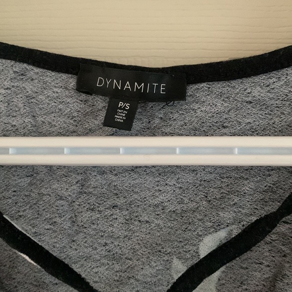 Black floral tank top - Picture 2 of 2